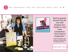 Tablet Screenshot of dressformsdesign.com